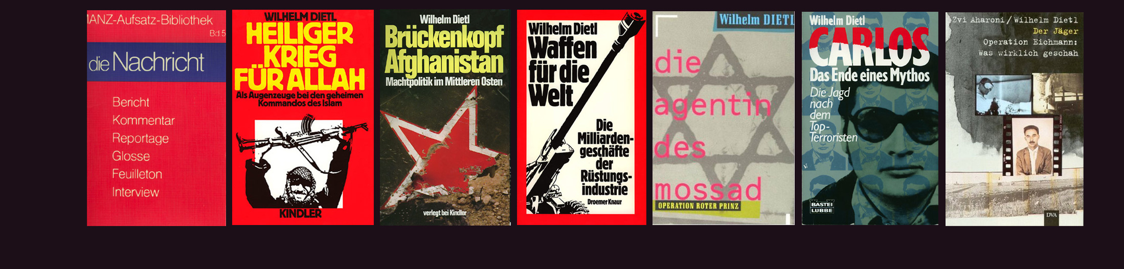 Buchtitel 1981 bis 1995